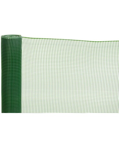 Pletivo ECONOMY 4, 1000/10x10 mm, štvorcový vzor, 300g/m2, zelené, celoplastové, bal. 10 m