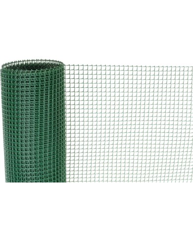 Pletivo ECONOMY 5, 1000/10x10 mm, štvorcový vzor, 300g/m2, zelené, celoplastové, bal. 10 m
