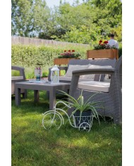 Dekorácia MagicHome Mecco, Stojan na kvetináč, bicykel, 52x22x32 cm