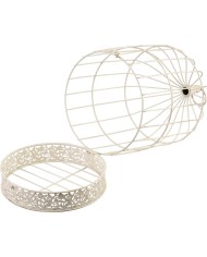 Dekorácia MagicHome Mecco, Klietka pre vtáky, set 2 ks