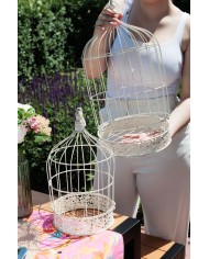 Dekorácia MagicHome Mecco, Klietka pre vtáky, set 2 ks