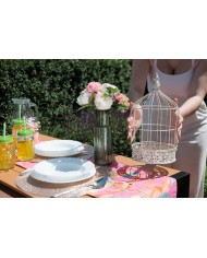 Dekorácia MagicHome Mecco, Klietka pre vtáky, set 2 ks