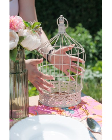 Dekorácia MagicHome Mecco, Klietka pre vtáky, set 2 ks