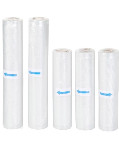 Fólia MagicHome, na vákuovanie, sada 20x300 cm (3 ks) + 28x300 cm (2 ks), pre vákuovačky