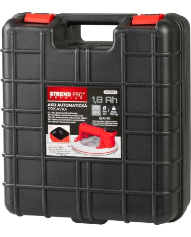 Prísavka aku Strend Pro Premium, na podlahu/dlažbu/sklo, 3,7V 1,8 Ah, 130kg