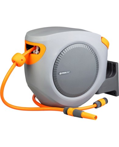 Navíjač Strend Pro Premium, na stenu, automatický 1/2", so záhradnou hadicou L-35+2 m