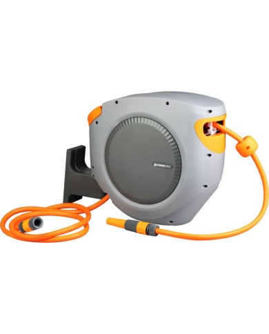 Navíjač Strend Pro Premium, na stenu, automatický 1/2", so záhradnou hadicou L-20+2 m