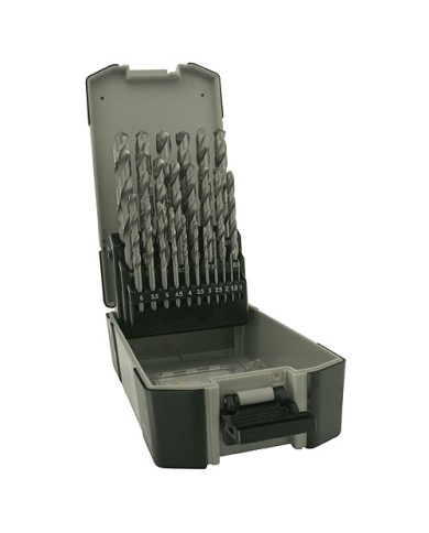 Sada vrtákov Strend Pro 4241, do kovu, 19 diena, 1-10 mm, HSS, DIN-338