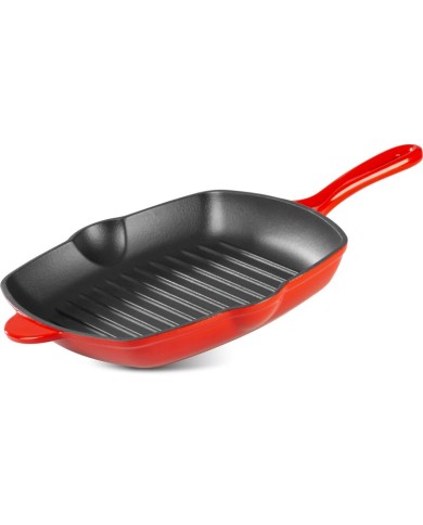 Panvica MagicHome Castora line, grilovacia, smaltovaná liatina, 270x270x45 mm