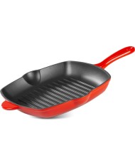 Panvica MagicHome Castora line, grilovacia, smaltovaná liatina, 270x270x45 mm