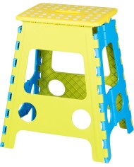 Stolička Strend Pro, rozkladacia, plast, max. 120 kg, 38x29x45 cm