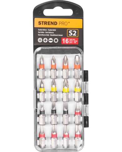 Sada bitov Strend Pro EVE-12078 • 16 dielna, L-25 mm, S2