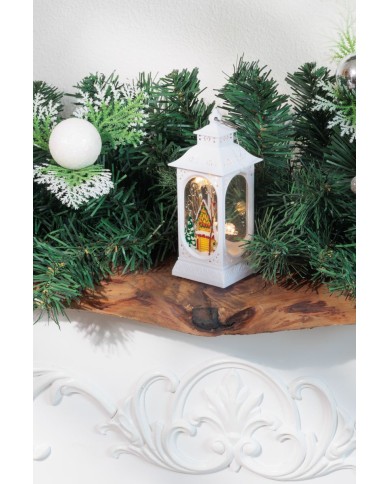 Lampáš MagicHome Vianoce, plast, 5xLED teplá biela, 4.8x4.8x12.8 cm, 3xLR44