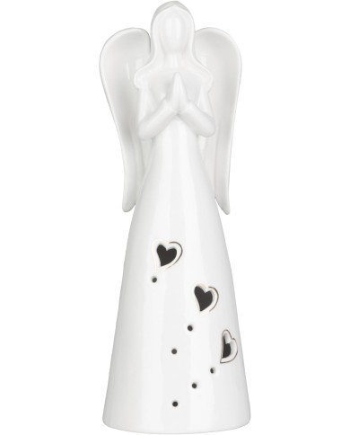 Dekorácia MagicHome Vianoce, Anjel, LED, 9x9.3x26 cm