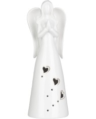 Dekorácia MagicHome Vianoce, Anjel, LED, 9x9.3x26 cm