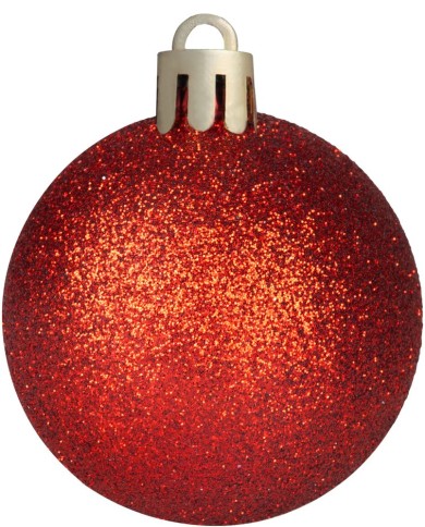 Gule MagicHome Vianoce, sada, 47 ks, červené, mix, na vianočný stromček