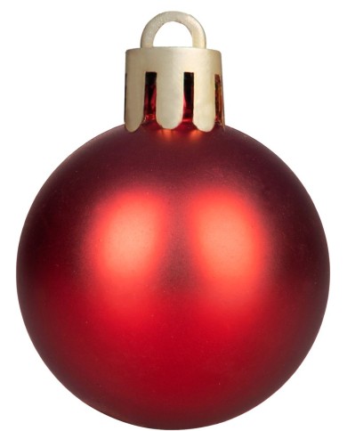 Gule MagicHome Vianoce, sada, 47 ks, červené, mix, na vianočný stromček