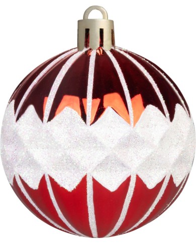 Gule MagicHome Vianoce, sada, 39 ks, červené, mix, na vianočný stromček