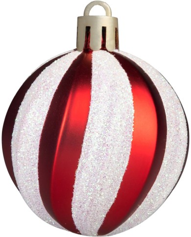 Gule MagicHome Vianoce, sada, 39 ks, červené, mix, na vianočný stromček