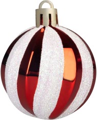 Gule MagicHome Vianoce, sada, 39 ks, červené, mix, na vianočný stromček