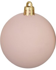 Gule MagicHome Vianoce, sada, 20 ks, ružové, mix, na vianočný stromček, 6 cm