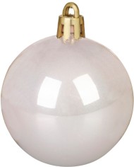 Gule MagicHome Vianoce, sada, 20 ks, ružové, mix, na vianočný stromček, 6 cm