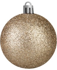 Gule MagicHome Vianoce, sada, 32 ks, šampaň, mix, na vianočný stromček