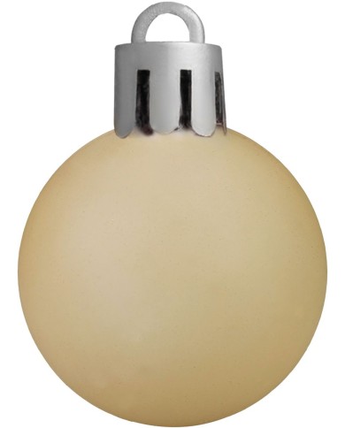 Gule MagicHome Vianoce, sada, 32 ks, šampaň, mix, na vianočný stromček