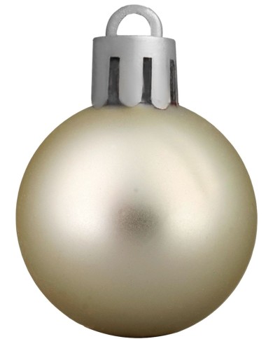 Gule MagicHome Vianoce, sada, 32 ks, béžové, mix, na vianočný stromček