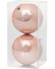 Gule MagicHome Vianoce, 2 ks, ružové, na vianočný stromček, 12 cm