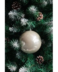 Gule MagicHome Vianoce, 2 ks, béžové, na vianočný stromček, 12 cm