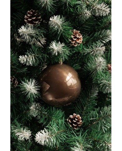 Gule MagicHome Vianoce, 2 ks, hnedé, na vianočný stromček, 12 cm