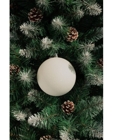 Gule MagicHome Vianoce, 2 ks, biele, na vianočný stromček, 12 cm