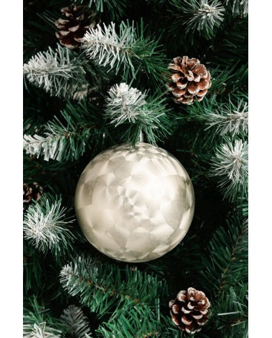 Gule MagicHome Vianoce, 2 ks, béžové, na vianočný stromček, 12 cm