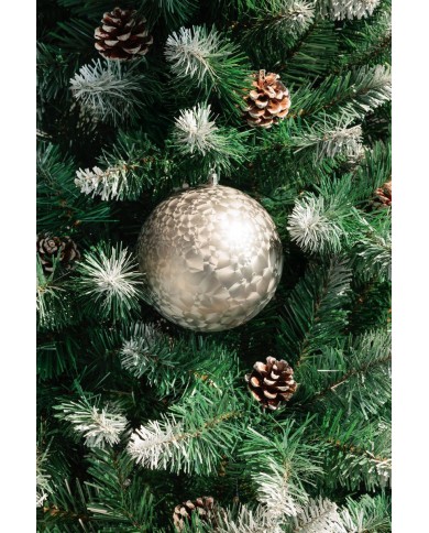 Gule MagicHome Vianoce, 2 ks, taupe, na vianočný stromček, 12 cm