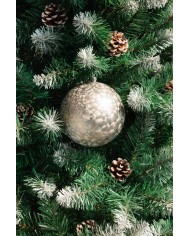 Gule MagicHome Vianoce, 2 ks, taupe, na vianočný stromček, 12 cm