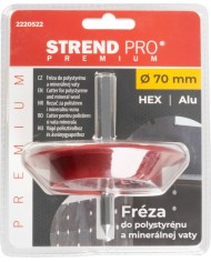 Vyrezávač Strend Pro Premium, 70 mm, do polystyrénu, vaty, frézka