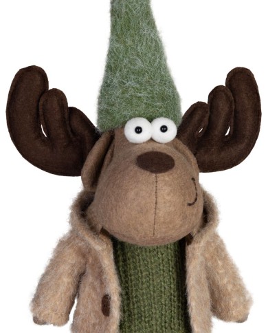 Dekorácia MagicHome Vianoce, Sob, chlapec, 22 x 14 x 53 cm