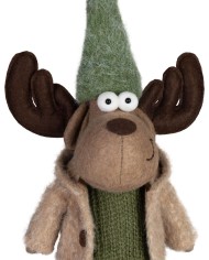 Dekorácia MagicHome Vianoce, Sob, chlapec, 22 x 14 x 53 cm