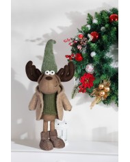 Dekorácia MagicHome Vianoce, Sob, chlapec, 22 x 14 x 53 cm
