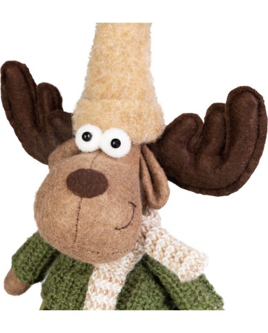 Dekorácia MagicHome Vianoce, Sob, dievča, 22 x 14 x 53 cm