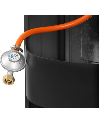 Ohrievač Strend Pro DA-201F 4,2kW, + plynová hadica a regulátor plynu, plynový, skladací