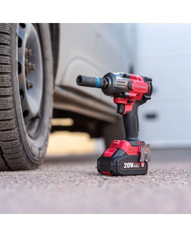 Uťahovák Worcraft CIW-S20LiB-850 ShareSYS, 20V Li-Ion, rázový, 850Nm, 1/2" square