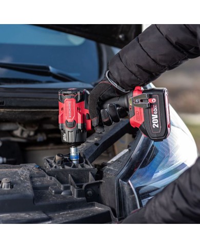 Uťahovák Worcraft CIW-S20LiB-850 ShareSYS, 20V Li-Ion, rázový, 850Nm, 1/2" square