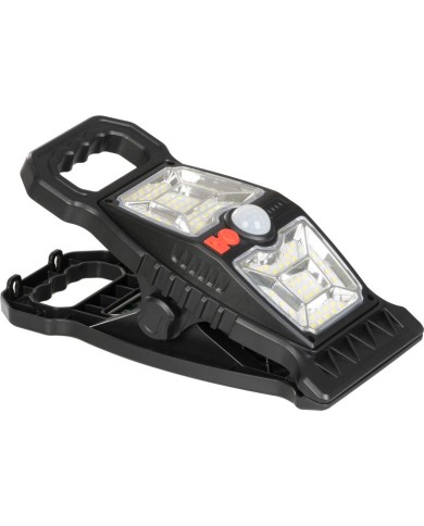 Lampa Strend Pro, 92x LED, 600lm, solárne nabíjanie, pohybový senzor, USB-C výstup