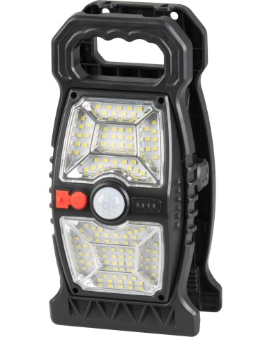 Lampa Strend Pro, 92x LED, 600lm, solárne nabíjanie, pohybový senzor, USB-C výstup