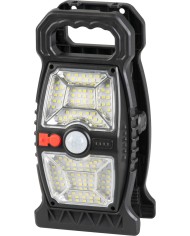 Lampa Strend Pro, 92x LED, 600lm, solárne nabíjanie, pohybový senzor, USB-C výstup