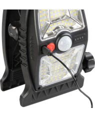 Lampa Strend Pro, 92x LED, 600lm, solárne nabíjanie, pohybový senzor, USB-C výstup