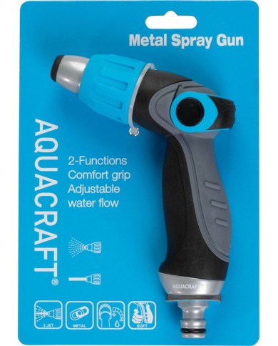Pištoľ AQUACRAFT® 750370, zavlažovacia, záhradná, Ergonomic Jet
