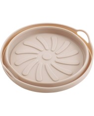 Forma MagicHome, skladacia, silikónová, do fritézy, okrúhla, 20,3x7 cm